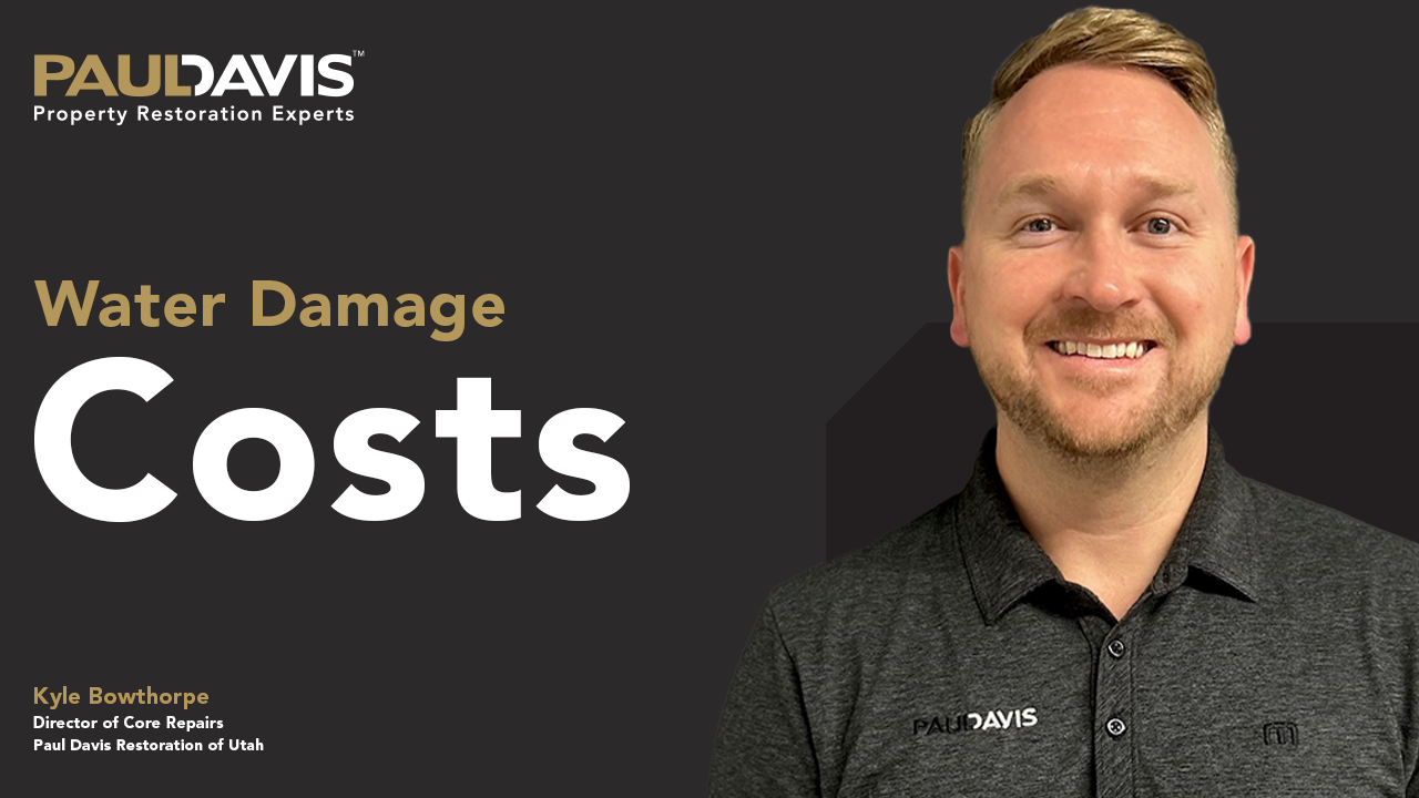 water damage repair costs